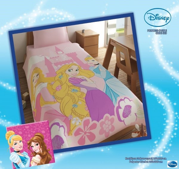 Κουβέρτα Παιδική Disney Princess – Disney – kouverta_princess
