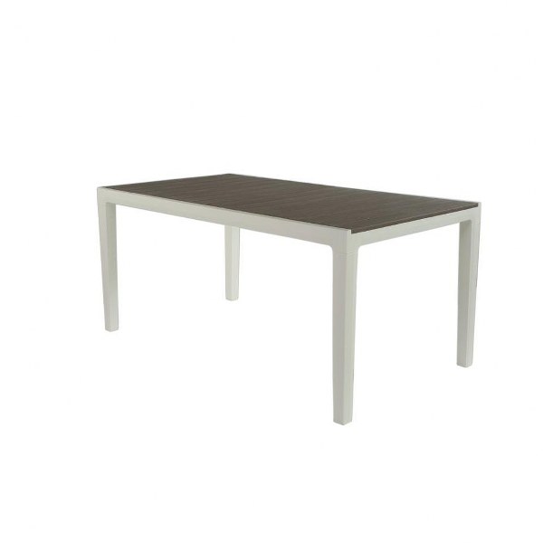 Τραπέζι Εξωτερικού Χώρου Harmony-Τ White/Cappuccino – keter – harmony-t-table-white/cappuccino