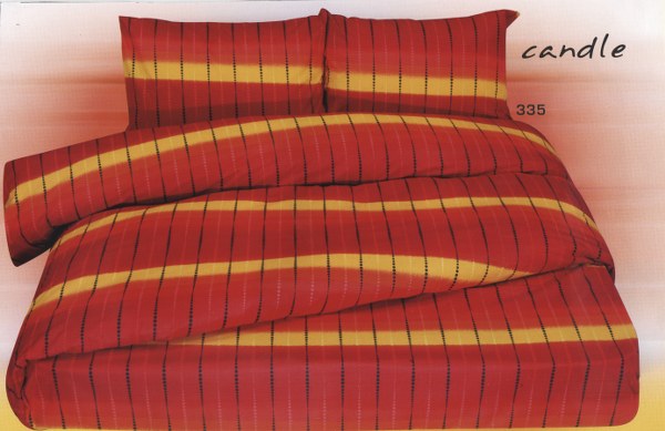 Σετ 3 Τεμαχίων Σεντόνια Ημίδιπλα “Candle” – ZBRITTA – 9-335