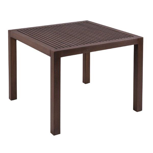 Τραπέζι Ξύλινο Resysta J&M Home 90x90x74εκ. REA720101 (Υλικό: Ξύλο) – J&M HOME – 4-REA720101