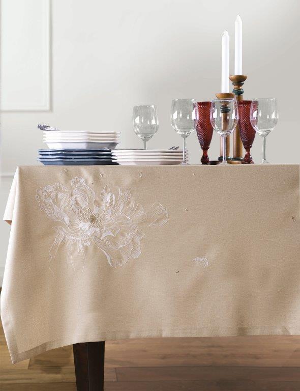 Τραπεζομάντηλο Polyester 160×180εκ. Scarlet Makis Tselios (Ύφασμα: Polyester) – Makis Tselios – 501560123456