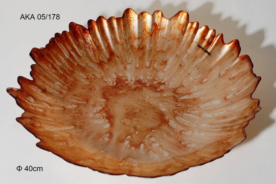 Πιατέλα Γυάλινη Royal Art 40εκ. AKA05/178 (Υλικό: Γυαλί) – Royal Art Collection – AKA05/178