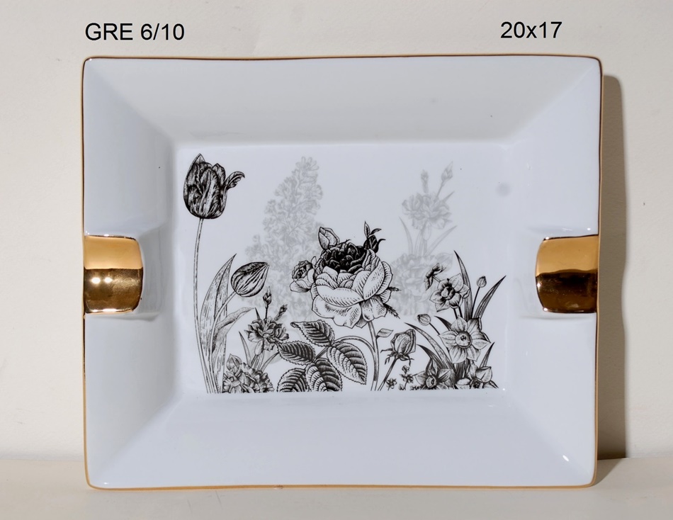 Τασάκι Πορσελάνης Royal Art 20×17εκ. GRE6/11 (Υλικό: Πορσελάνη) – Royal Art Collection – GRE6/11