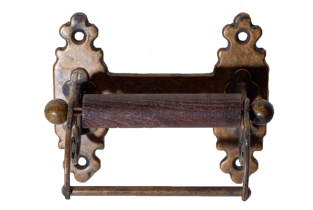 Χαρτοθήκη Μπρούτζινη-Ξύλινη Royal Art 16×13εκ. STL1085BR (Υλικό: Ξύλο) – Royal Art Collection – STL1085BR