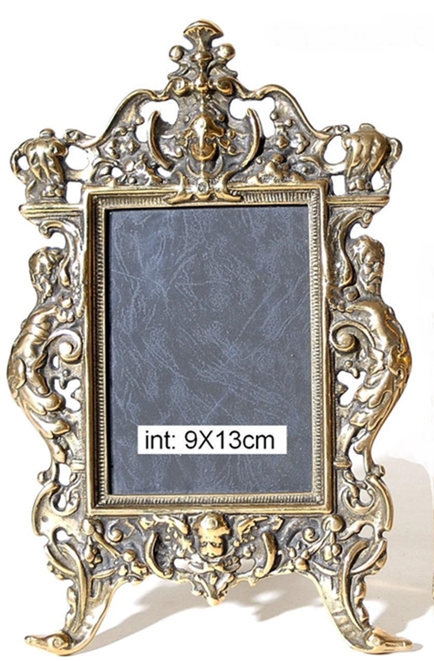 Κορνίζα Μπρούτζινη Royal Art 9x13εκ. STL010GL (Χρώμα: Χρυσό , Υλικό: Μπρούτζινο) - Royal Art Collection - STL010GL 112336