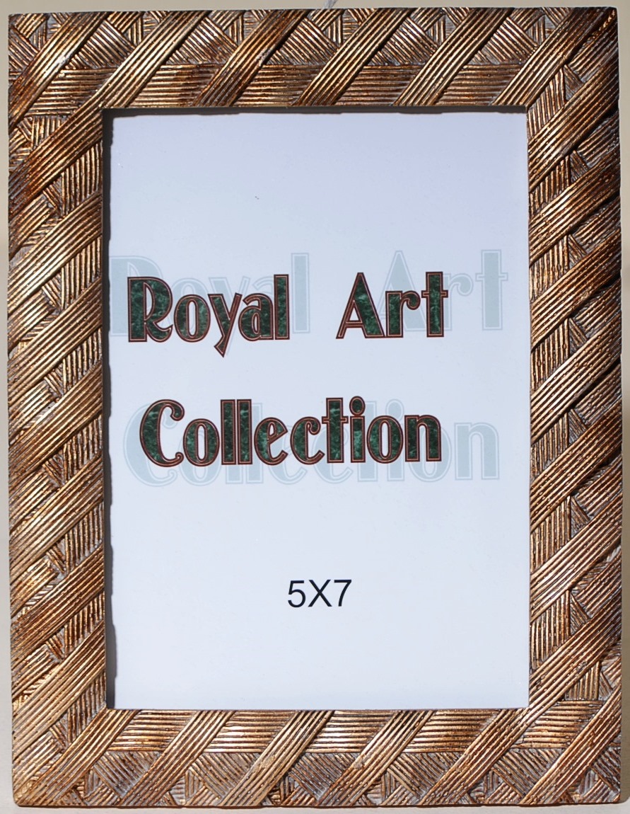 Κορνίζα Πολυεστερική Royal Art 5x7εκ. YUA4/022/57GL (Χρώμα: Χρυσό , Υλικό: Πολυεστερικό) - Royal Art Collection - YUA4/022/57GL 113002