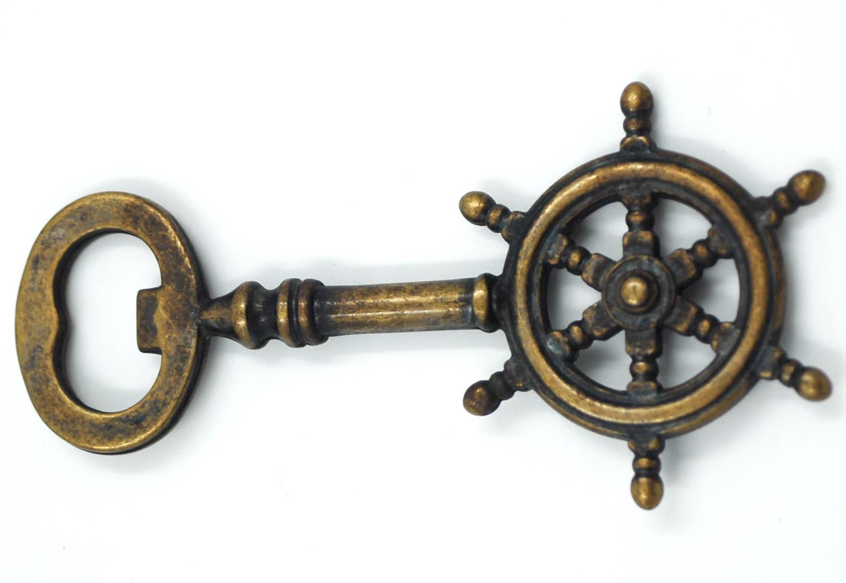 Ανοιχτήρι Σιδερένιο Τιμόνι 13,5εκ. Royal Art STL1208BR (Υλικό: Σίδερο) – Royal Art Collection – STL1208BR