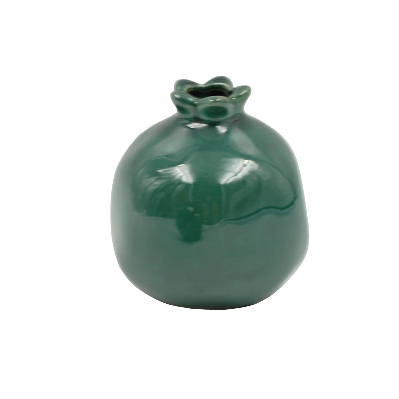 Διακοσμητικό Ρόδι Κεραμικό Πράσινο 9,5εκ. Royal Art FEX0/04GR (Υλικό: Κεραμικό, Χρώμα: Πράσινο ) – Royal Art Collection – FEX0/04GR
