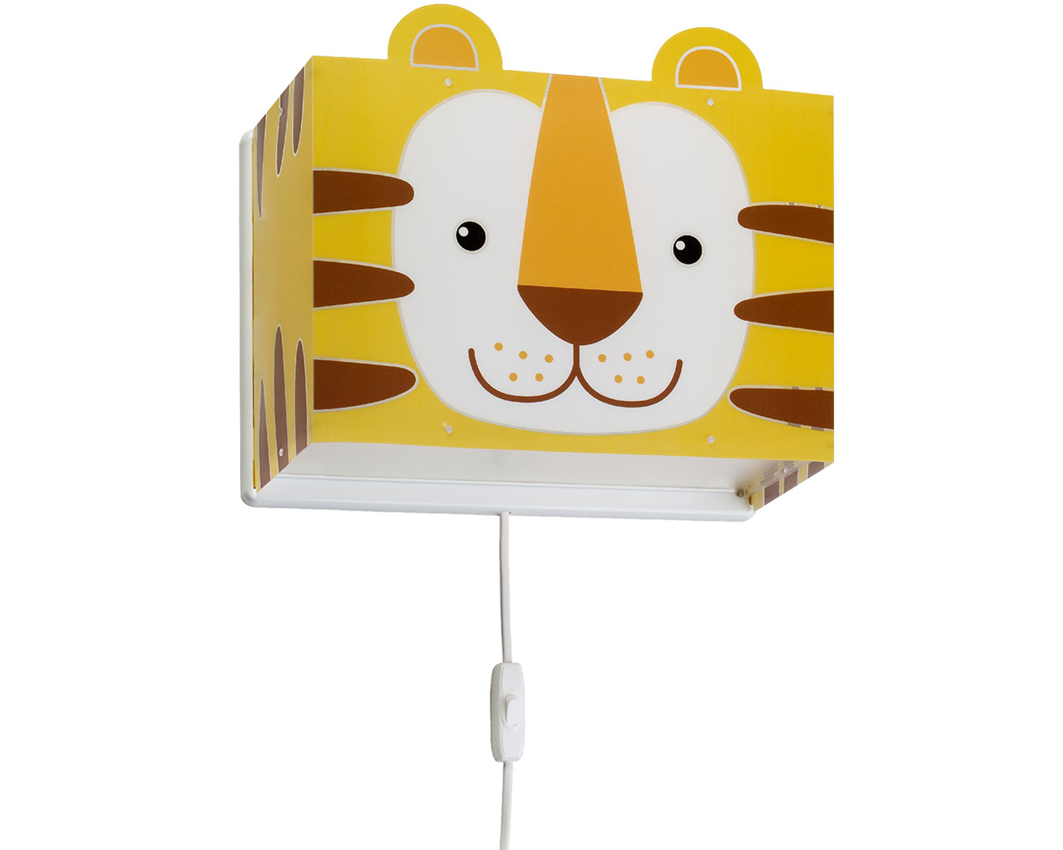 Απλίκα Τοίχου Little Tiger 33,5x17x25,5εκ. ANGO_64568 (Υλικό: Πολυπροπυλένιο, Χρώμα: Καφέ) – ango – ANGO_64568