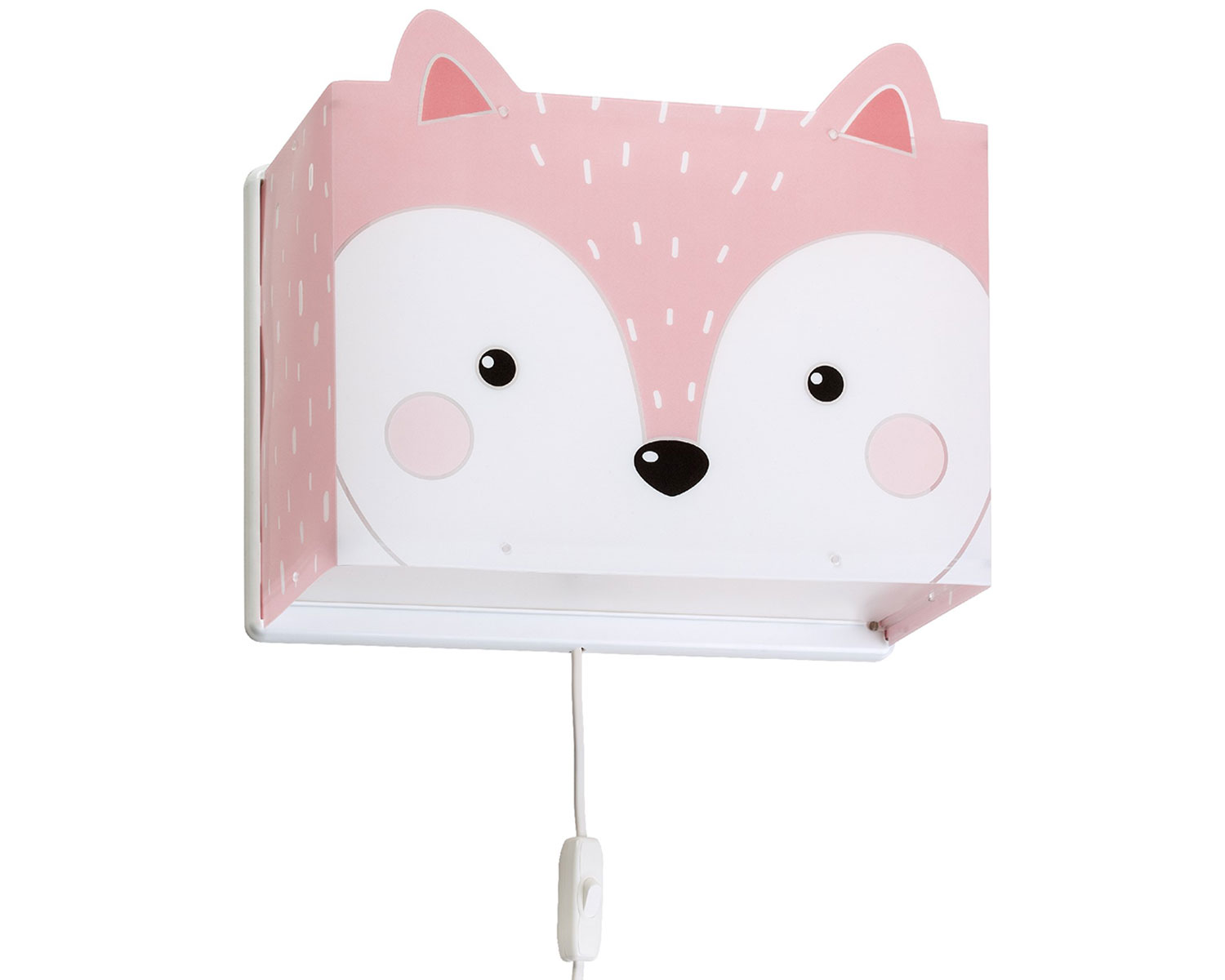 Απλίκα Τοίχου Little Fox 31x13x22,5εκ. ANGO 64588 (Υλικό: Πολυπροπυλένιο, Χρώμα: Λευκό) – ango – ANGO_64588