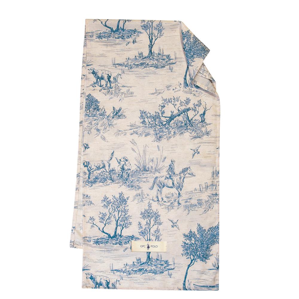 Runner Polyester-Linen 40×150εκ. Essential Greenwich Polo Club 2661 (Χρώμα: Μπλε, Ύφασμα: 30%LINEN 70%POL.) – Greenwich Polo Club – 227401502661