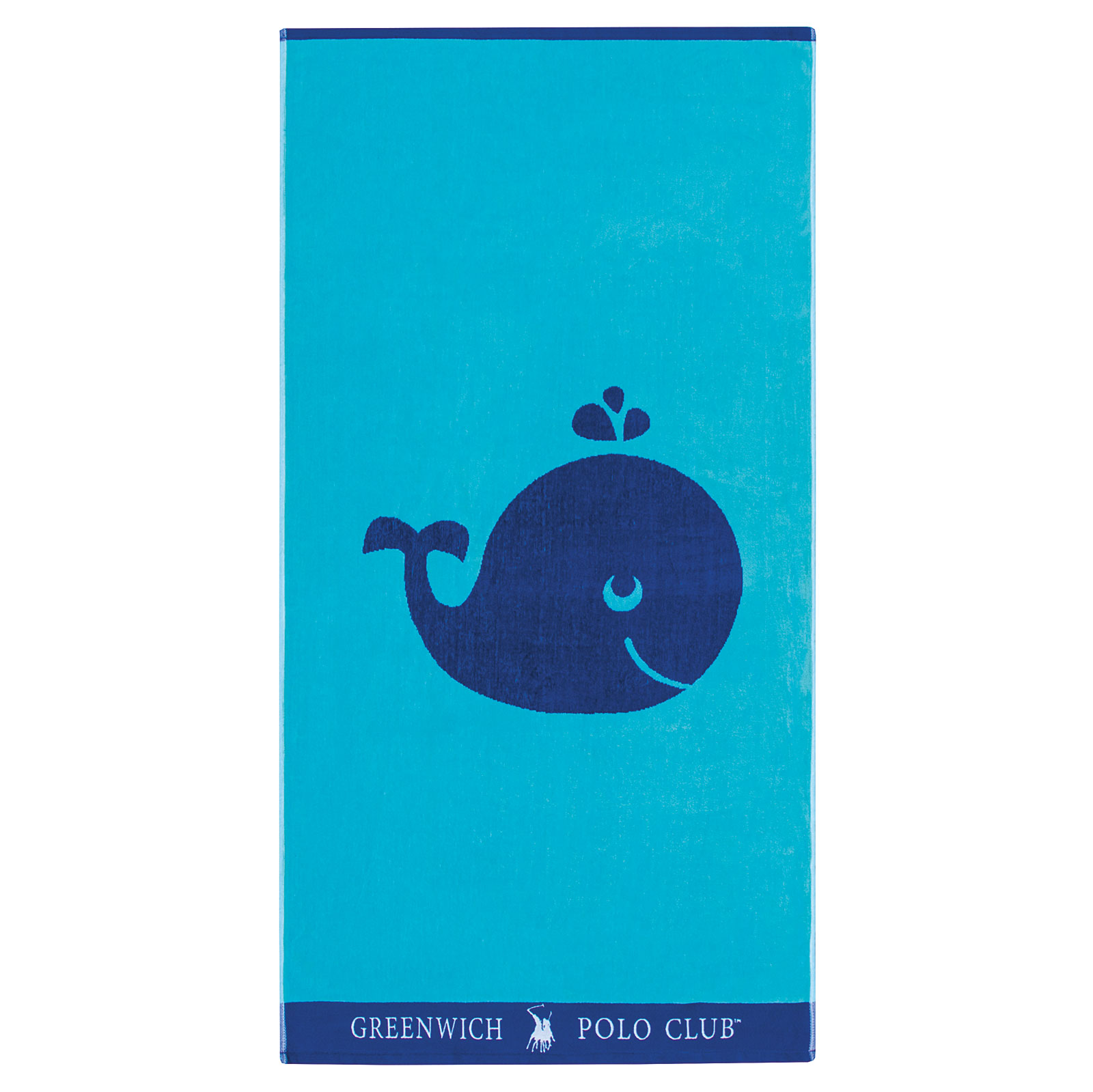 Πετσέτα Θαλάσσης Βαμβακερή 70×140εκ. Beach Towel 3662 Greenwich Polo Club Junior (Ύφασμα: Βαμβάκι 100%, Χρώμα: Μπλε) – Greenwich Polo Club – 267701403662