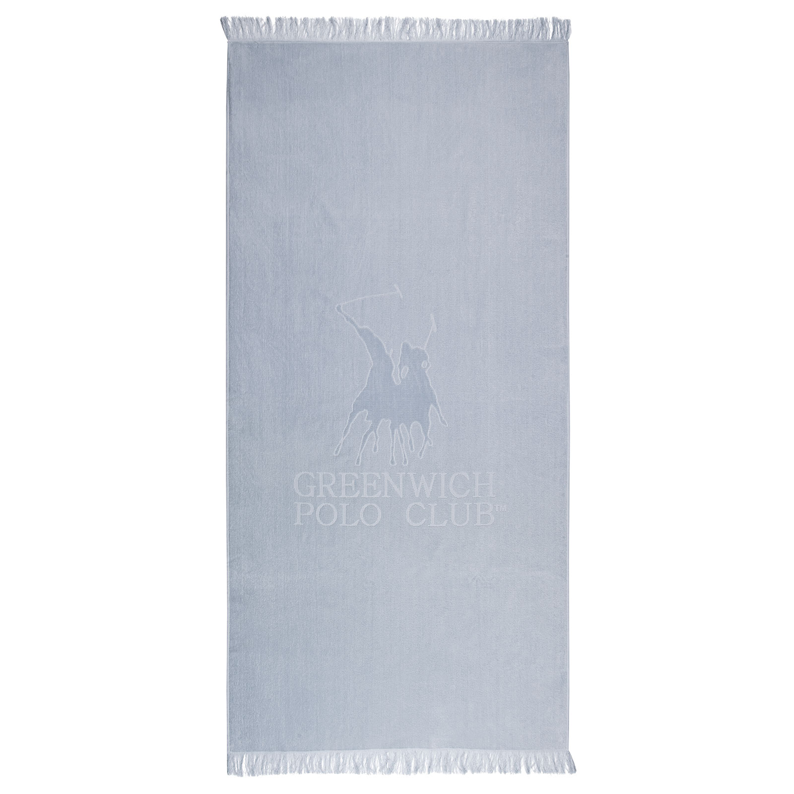 Πετσέτα Θαλάσσης Βαμβακερή 70×170εκ. Essential 3624 Greenwich Polo Club (Ύφασμα: Βαμβάκι 100%, Χρώμα: Γκρι) – Greenwich Polo Club – 267701703624