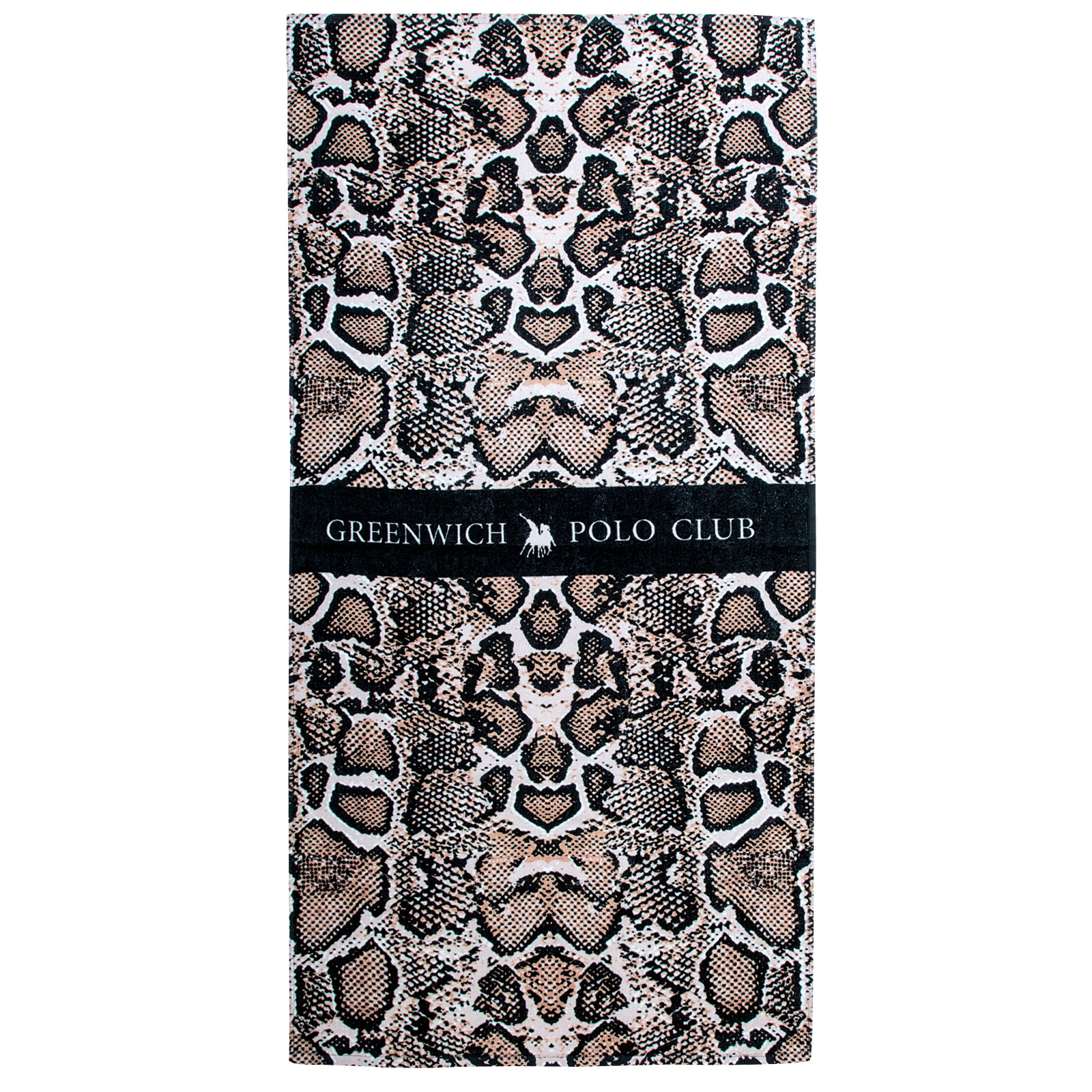 Πετσέτα Θαλάσσης Βαμβακερή 80×170εκ. Essential 3715 Greenwich Polo Club (Ύφασμα: Βαμβάκι 100%, Χρώμα: Μαύρο) – Greenwich Polo Club – 267801703715