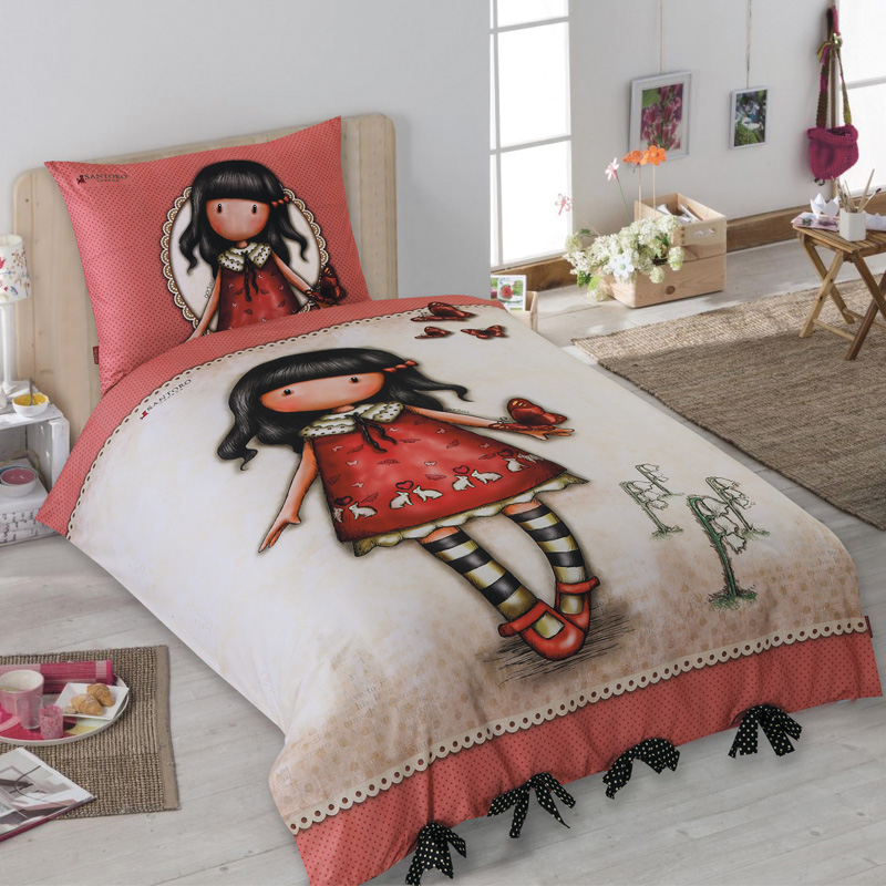 Σετ Σεντόνια Μονά 160×260εκ. Santoro Gorjuss 5019 – Das Home – 502109105019