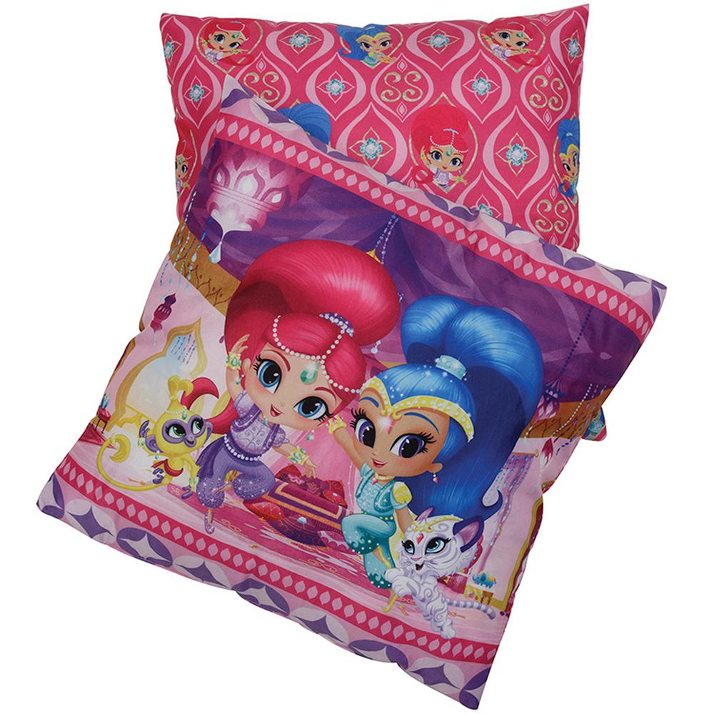 Μαξιλάρι Διακοσμητικό Polyester 40×40εκ. Shimmer & Shine 5502 Nickelodeon (Ύφασμα: Polyester, Χρώμα: Φούξια) – NICKELODEON – 533404005502