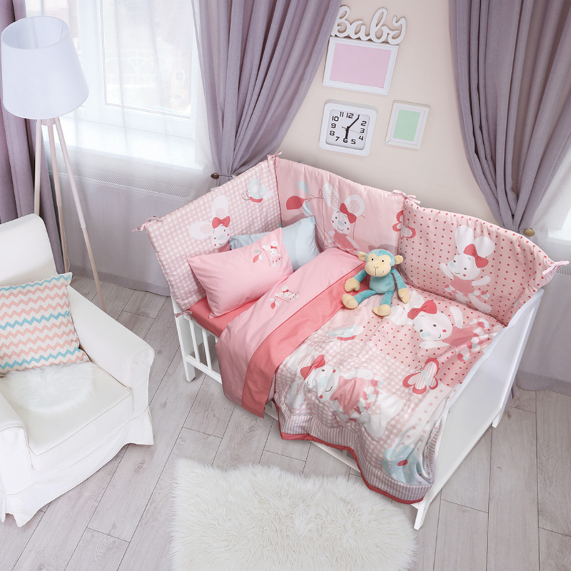 Σετ Σεντόνια Μπεμπέ 120×160εκ. Das Baby 6506 – Das Baby – 632111106506