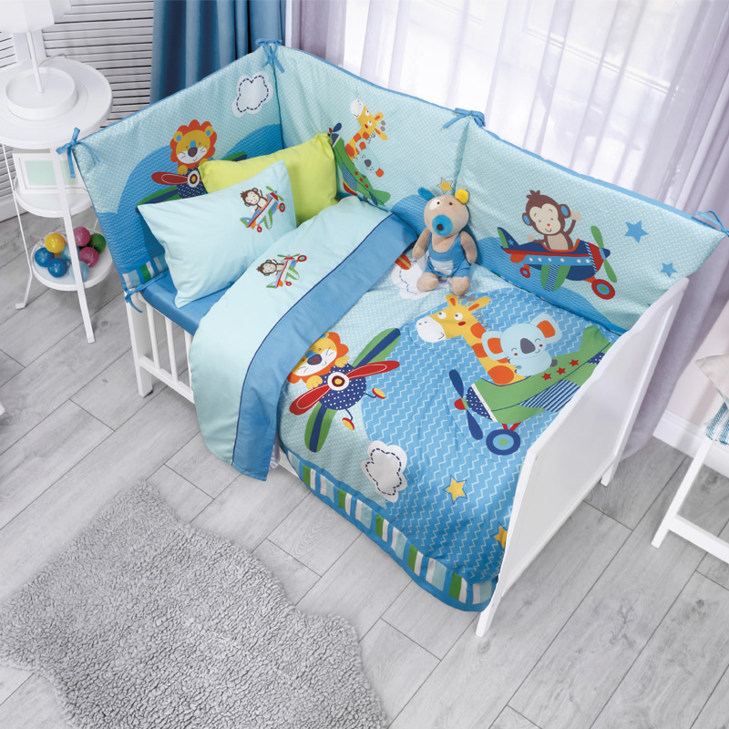 Σετ Σεντόνια Μπεμπέ 120×160εκ. Das Baby 6509 – Das Baby – 632111106509