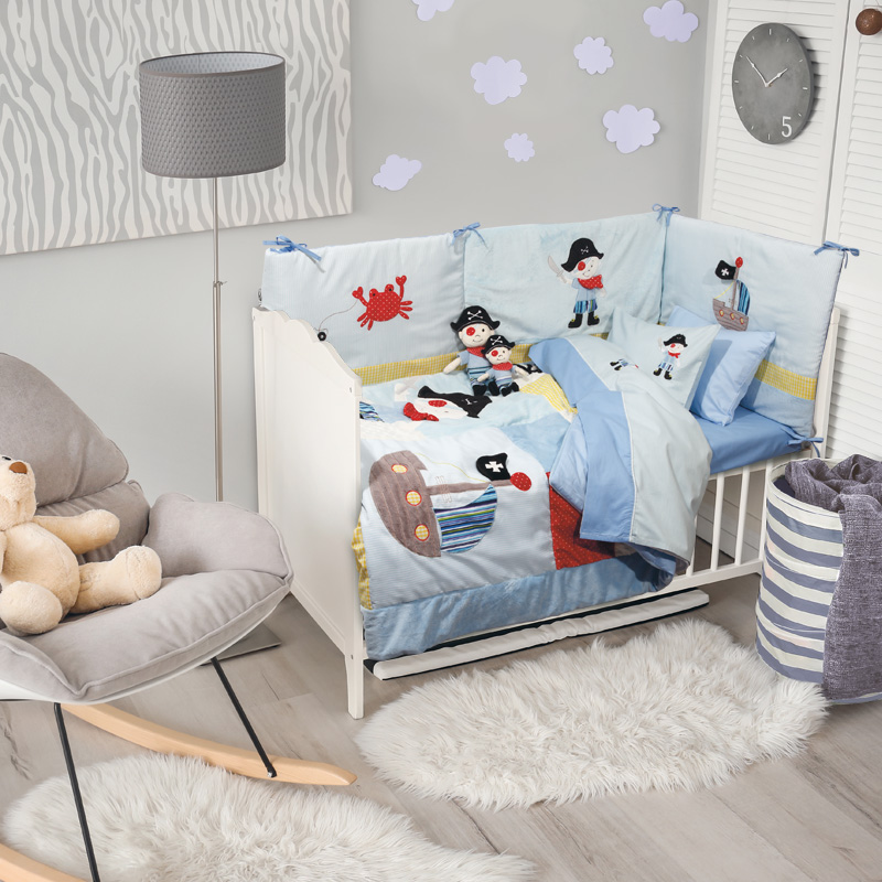 Σετ Σεντόνια Μπεμπέ 120×170εκ. Και Λούτρινο Das Baby 6510 – Das Baby – 632111106510