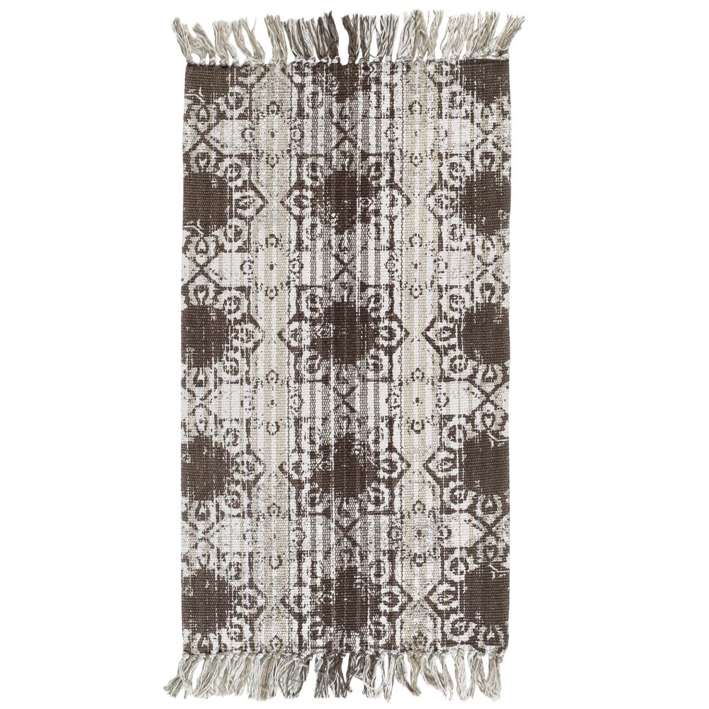 Χαλί Βαμβακερό 140×200εκ. Rugs 7003 Das Home (Ύφασμα: Βαμβάκι 100%, Χρώμα: Καφέ) – Das Home – 799914207003