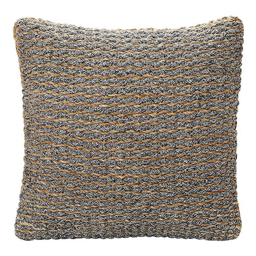 Πουφ Υφασμάτινο Seagrass 80x80x20εκ. ESPIEL KAG210 – ESPIEL – KAG210
