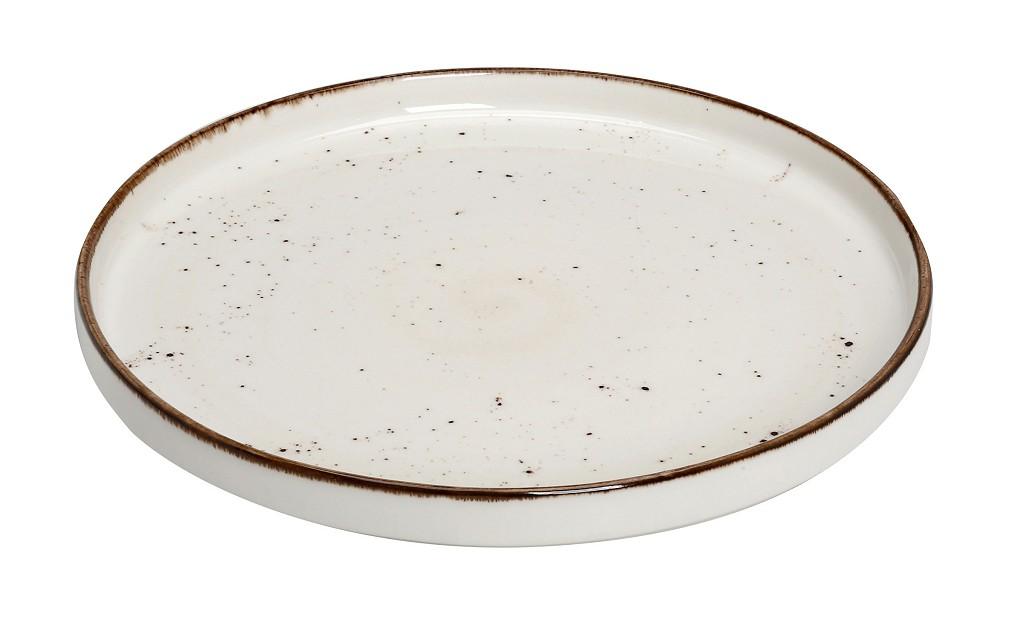Πιάτο Ρηχό Πορσελάνης Terra Cream ESPIEL 21εκ. TLK132K6 (Σετ 6 Τεμάχια) (Υλικό: Πορσελάνη, Χρώμα: Κρεμ) - ESPIEL - TLK132K6 86192