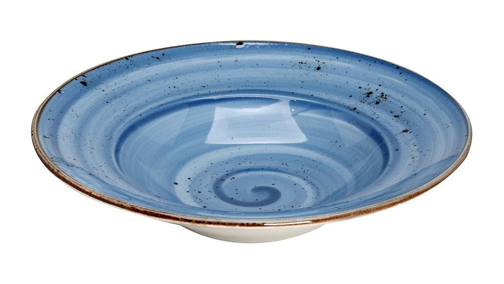 Πιάτο Σπαγγέτι Πορσελάνης Terra Blue ESPIEL 27εκ. TLF120K6 (Σετ 6 Τεμάχια) (Υλικό: Πορσελάνη, Χρώμα: Μπλε) – ESPIEL – TLF120K6