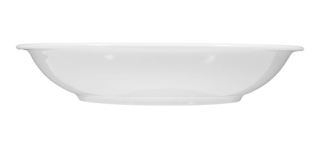Πιάτο Βαθύ Πορσελάνης Compact Λευκό ESPIEL 20×3,8εκ. 001.450041K6 (Υλικό: Πορσελάνη, Χρώμα: Λευκό) – ESPIEL – 001.450041K6