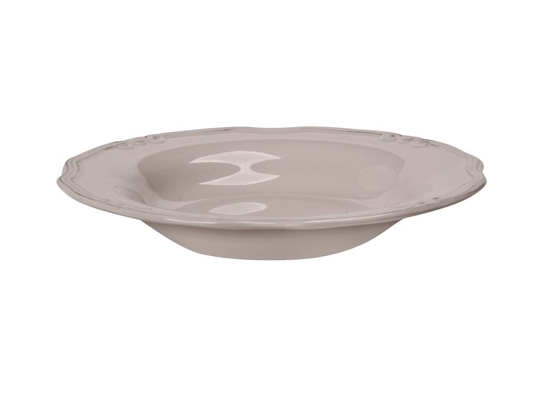Πιάτο Βαθύ Κεραμικό Tiffany ESPIEL 24×3,5εκ. RSG102K6 (Υλικό: Κεραμικό, Χρώμα: Καφέ) – ESPIEL – RSG102K6