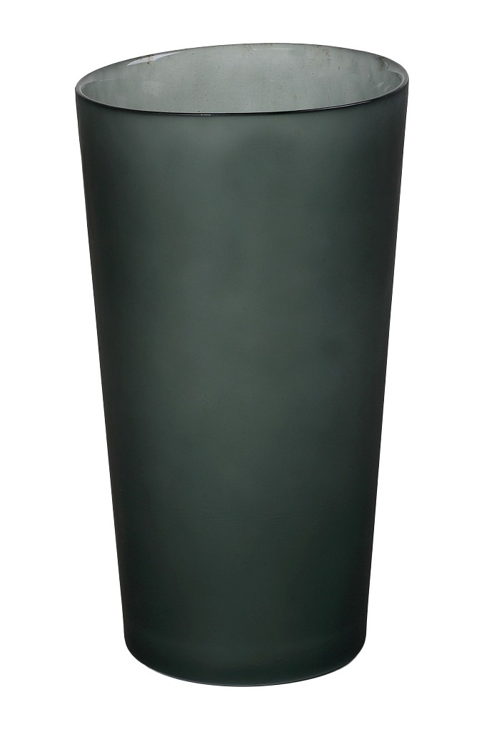Βάζο Γυάλινο Κυπαρισσί Caprice ESPIEL 16x16x29εκ. DAC1705 (Υλικό: Γυαλί, Χρώμα: Κυπαρισσί) - ESPIEL - DAC1705 150126