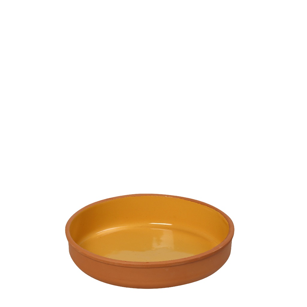 Πυρίμαχο Terracotta Yellow ESPIEL 23x23x4εκ. NAK130K10-1 (Χρώμα: Κίτρινο ) – ESPIEL – NAK130K10-1