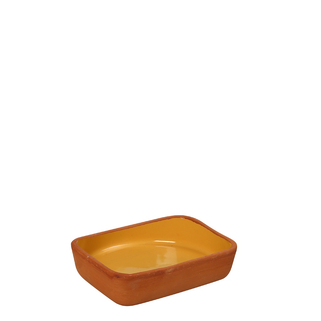 Πυρίμαχο Terracotta Yellow ESPIEL 16,5x12x4,5εκ. NAK134K12-1 (Χρώμα: Κίτρινο ) – ESPIEL – NAK134K12-1