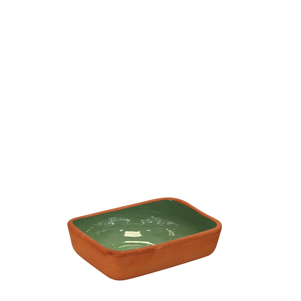 Πυρίμαχο Terracotta Green ESPIEL 16,5x12x4,5εκ. NAK135K12-1 (Χρώμα: Πράσινο ) – ESPIEL – NAK135K12-1