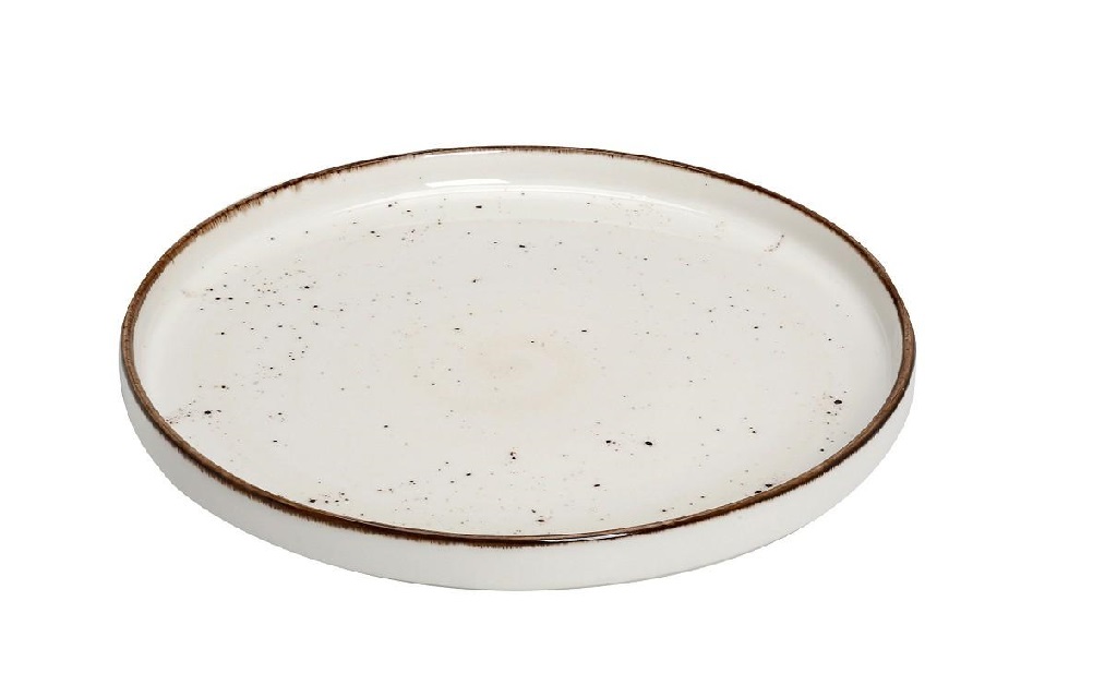 Πιάτο Φαγητού Ρηχό Πορσελάνης Step Terra Cream ESPIEL 26×1,5εκ. TLK131K6 (Σετ 6 Τεμάχια) (Υλικό: Πορσελάνη, Χρώμα: Κρεμ) – ESPIEL – TLK131K6