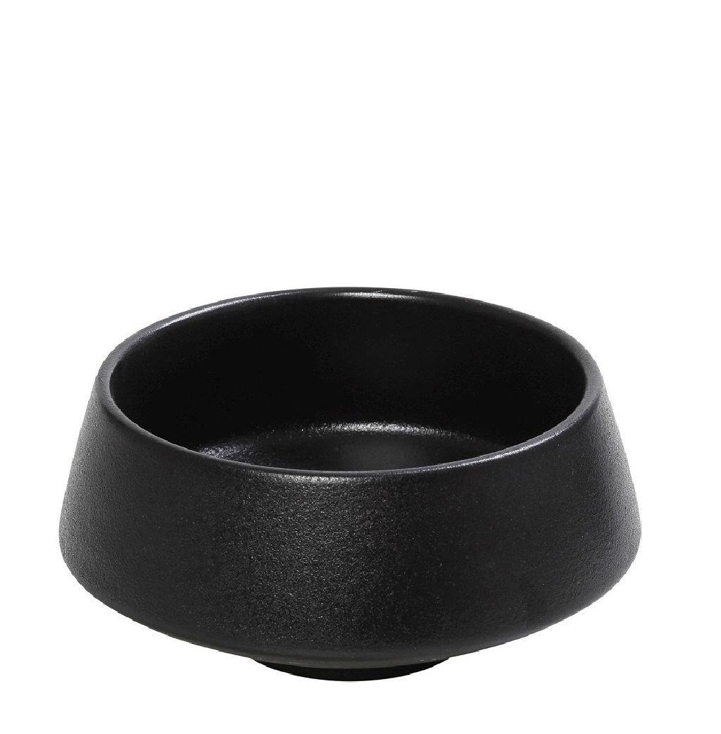 Μπωλ Σερβιρίσματος Stoneware Μαύρο Mianmar ESPIEL 13,5×7,5εκ. GMT204K2 (Σετ 2 Τεμάχια) (Χρώμα: Μαύρο, Υλικό: Stoneware) – ESPIEL – GMT204K2