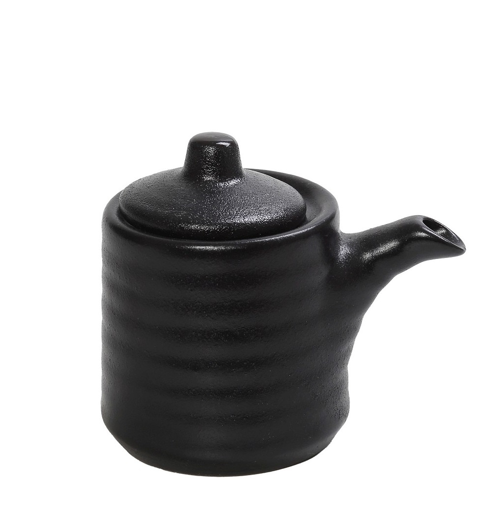 Δοχείο Σερβιρίσματος Σως Stoneware Μαύρο Mianmar ESPIEL 6,1×7,9εκ. GMT206K4 (Σετ 4 Τεμάχια) (Χρώμα: Μαύρο, Υλικό: Stoneware) – ESPIEL – GMT206K4