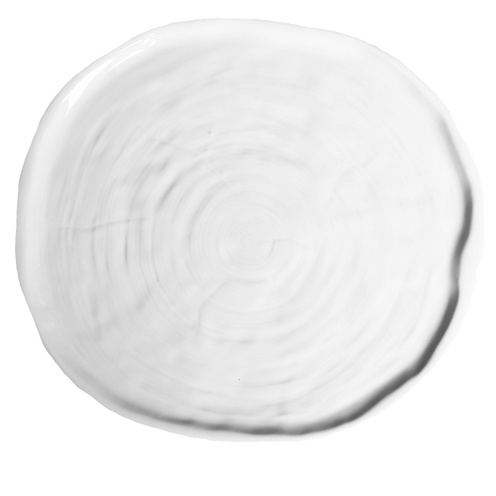 Πιάτο Φρούτου Πορσελάνης Volcano White Snow ESPIEL 16×1,5εκ. QAA112K6 (Υλικό: Πορσελάνη, Χρώμα: Λευκό) – ESPIEL – QAA112K6