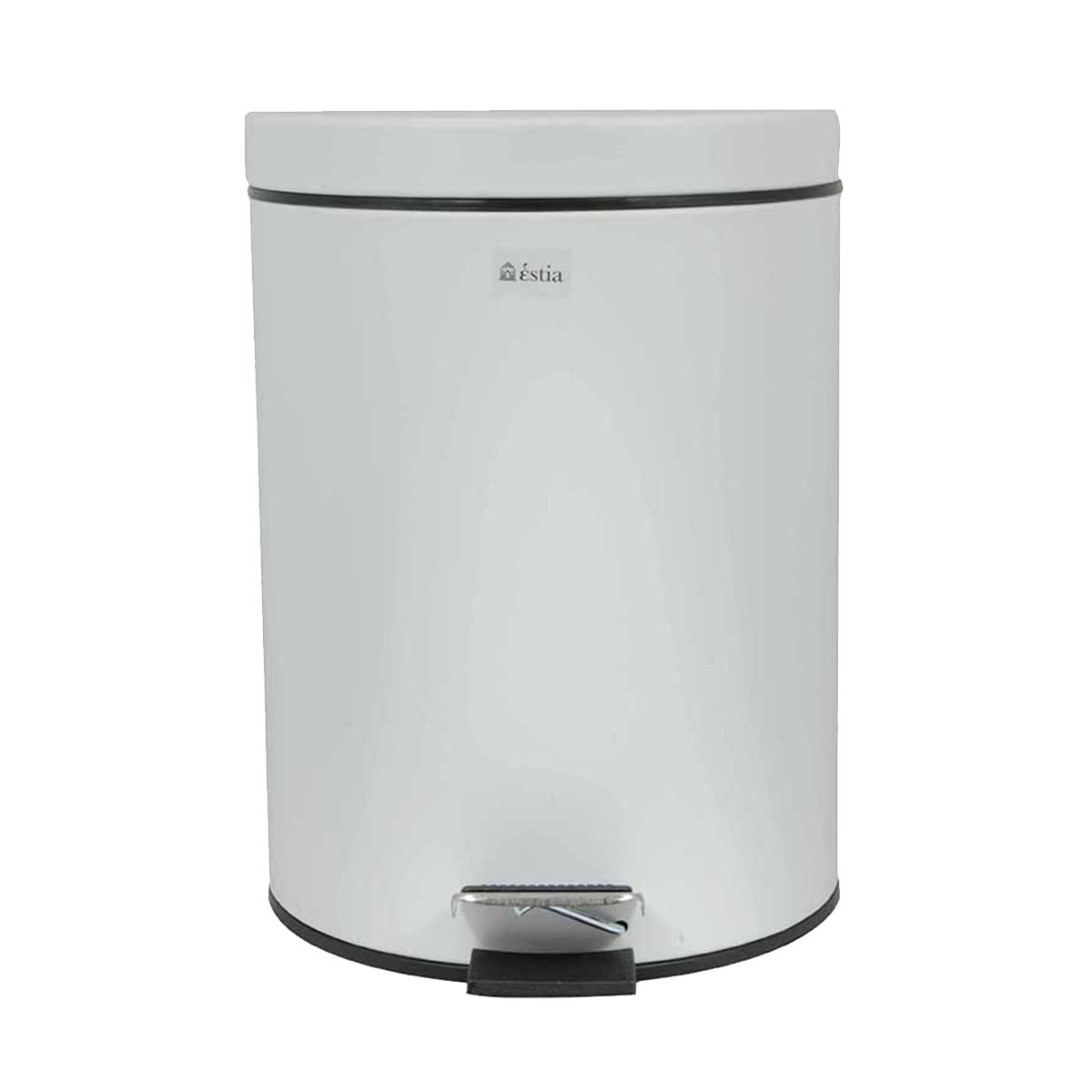 Καλάθι Απορριμάτων Μεταλλικό Λευκό Classic Estia 5lt 02-3746 (Υλικό: Μεταλλικό, Χρώμα: Λευκό) – estia – 02-3746