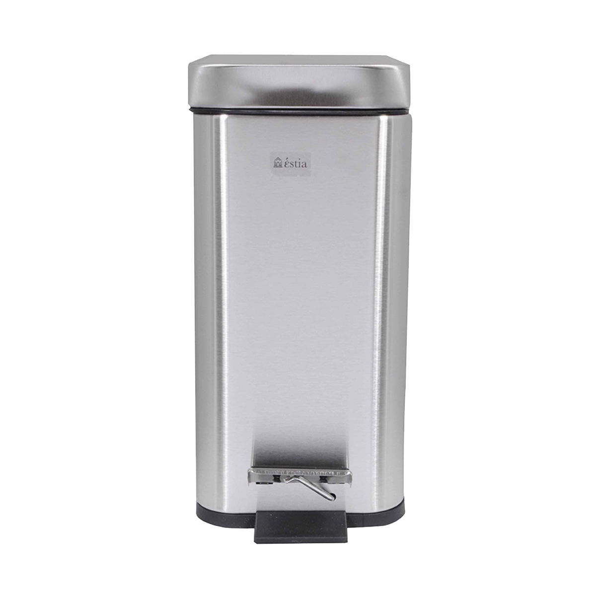 Καλάθι Απορριμάτων Μεταλλικό Soft Close Inox Estia 5lt 02-5542 (Υλικό: Μεταλλικό) – estia – 02-5542