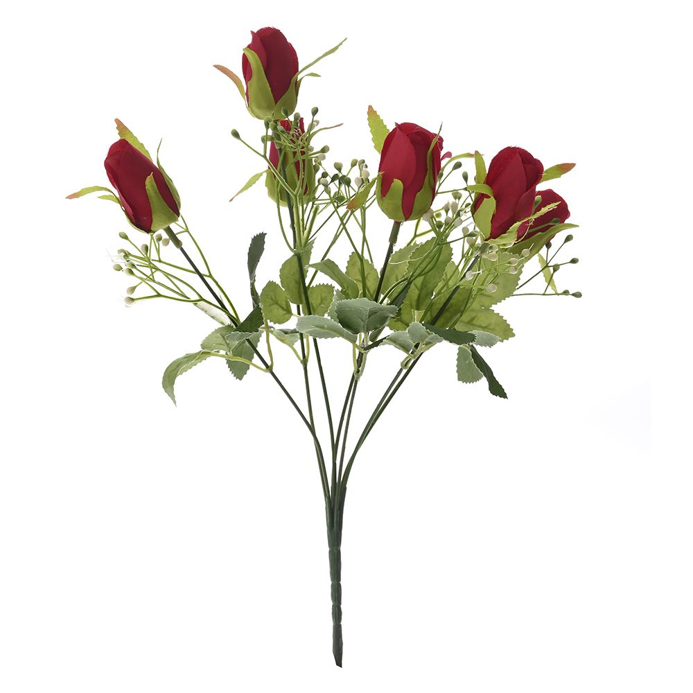 Μπουκέτο Με Τριαντάφυλλα Κόκκινα iliadis 32εκ. 77360 (Σετ 12 Τεμάχια) (Χρώμα: Κόκκινο) - Iliadis - il_77360 158097