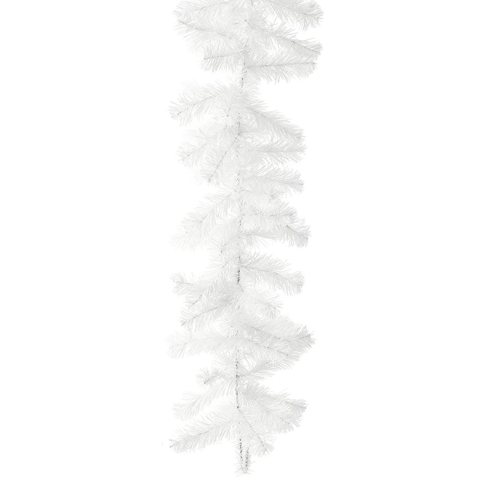 Χριστουγεννιάτικη Διακοσμητική Γιρλάντα Pvc Λευκή iliadis 270εκ. 80141 (Υλικό: PVC, Χρώμα: Λευκό) - Iliadis - il_80141 163116