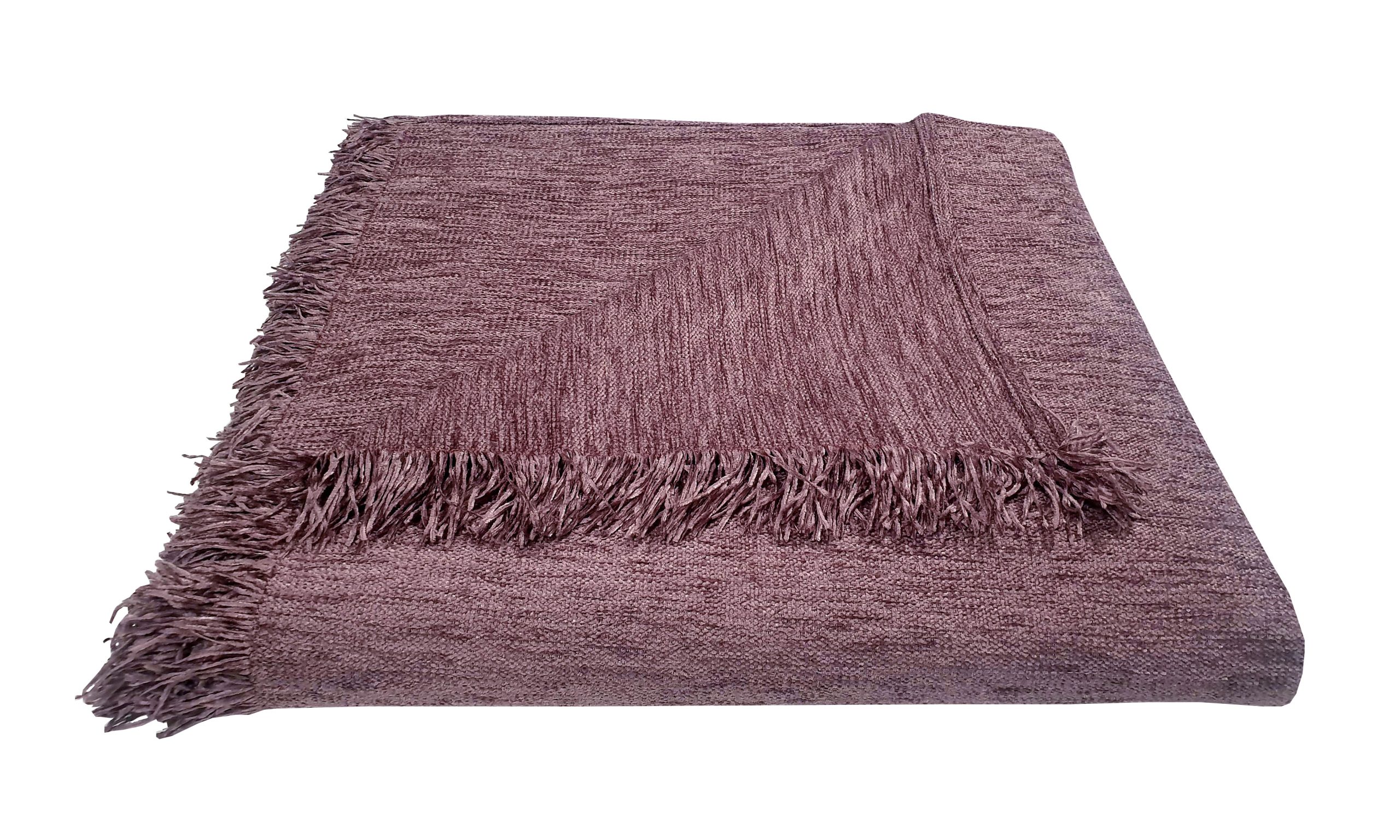 Ριχτάρι Acrylic-Polyester Διθέσιος 180×240εκ. Σενίλ Μονόχρωμο Lilac Komvos Home 7045529-14 (Χρώμα: Λιλά, Ύφασμα: 77% Acrylic-23% Polyester) – KOMVOS HOME – 7045529-14