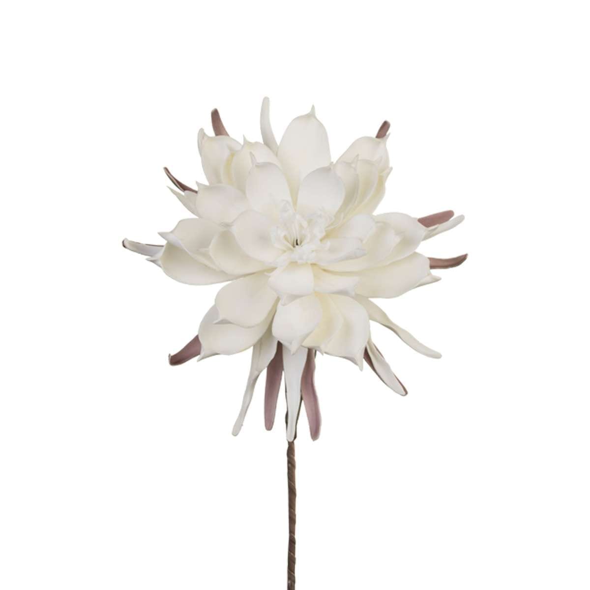 Λουλούδι Λευκό Art Et Lumiere 110εκ. 01385 (Σετ 6 Τεμάχια) (Χρώμα: Λευκό) - Art Et Lumiere - lumiere_01385 137654