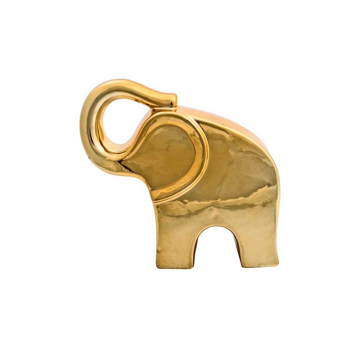 Διακοσμητικός Ελέφαντας Κεραμικός Χρυσός Art Et Lumiere 18x6x17,5εκ. 02898 (Υλικό: Κεραμικό, Χρώμα: Χρυσό ) – Art Et Lumiere – lumiere_02898