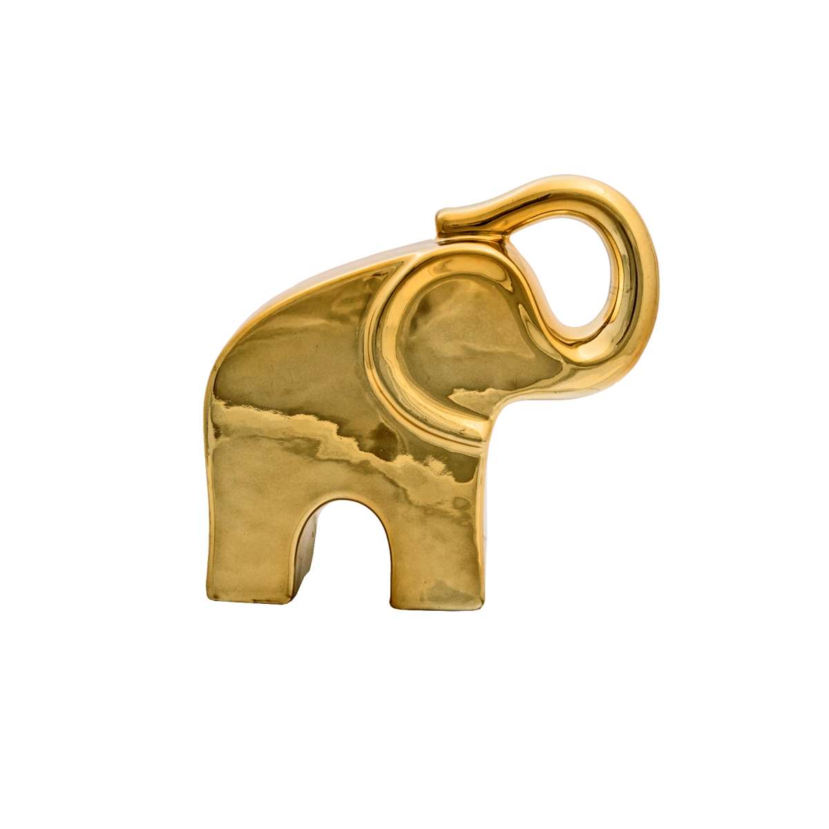 Διακοσμητικός Ελέφαντας Κεραμικός Χρυσός Art Et Lumiere 22x8x21εκ. 02899 (Υλικό: Κεραμικό, Χρώμα: Χρυσό ) - Art Et Lumiere - lumiere_02899 137827