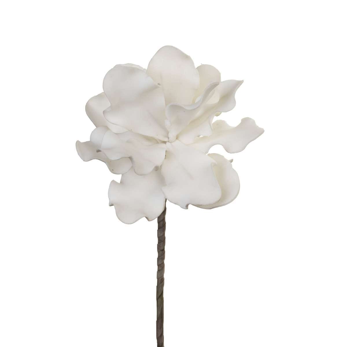 Λουλούδι Λευκό Art Et Lumiere 60εκ. 06090 (Σετ 6 Τεμάχια) (Χρώμα: Λευκό) - Art Et Lumiere - lumiere_06090 138117