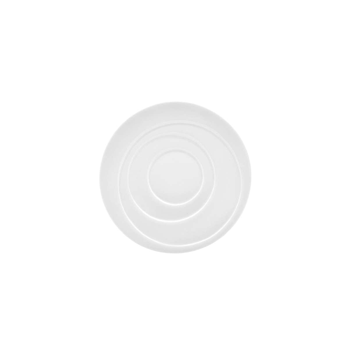 Πιατάκι Για Φλυτζάνι Πορσελάνης Λευκό Art Et Lumiere 15,5εκ. 05957 (Υλικό: Πορσελάνη, Χρώμα: Λευκό) – Art Et Lumiere – lumiere_05957