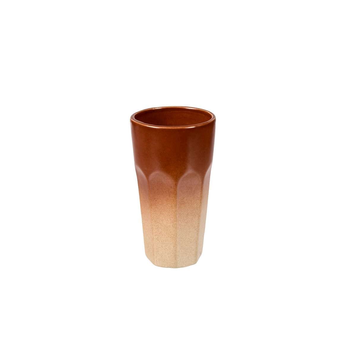 Ποτήρι Πορσελάνης Μπεζ-Καφέ Art Et Lumiere 340ml 09164 (Υλικό: Πορσελάνη, Χρώμα: Καφέ) – Art Et Lumiere – lumiere_09164