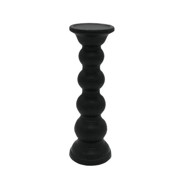 Κηροπήγιο Κεραμικό Μαύρο Art Et Lumiere 11×32,5εκ. 30520 (Υλικό: Κεραμικό, Χρώμα: Μαύρο) – Art Et Lumiere – lumiere_30520