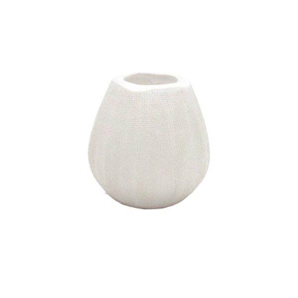 Κηροπήγιο Κεραμικό Λευκό Art Et Lumiere 10×9,5εκ. 40803 (Υλικό: Κεραμικό, Χρώμα: Λευκό) – Art Et Lumiere – lumiere_40803